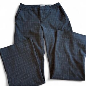 Old Navy Men's Blue Checkered Dress Pants